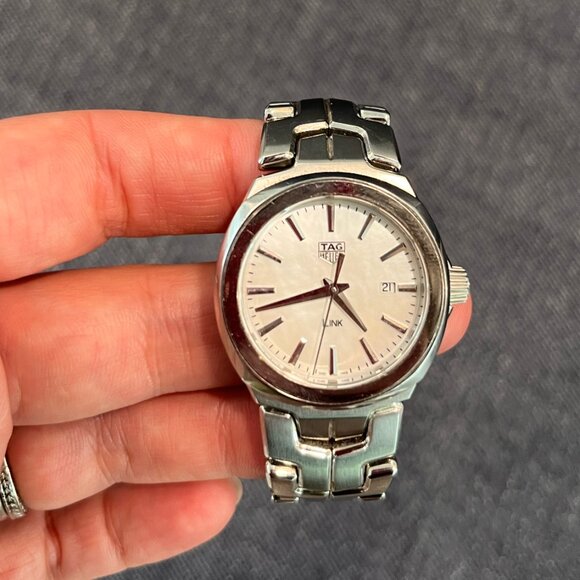 TAG HEUER LINK DATE WATCH